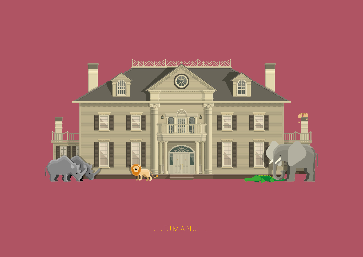 Famous Movies & TV Shows Setting by Frederico Birchal