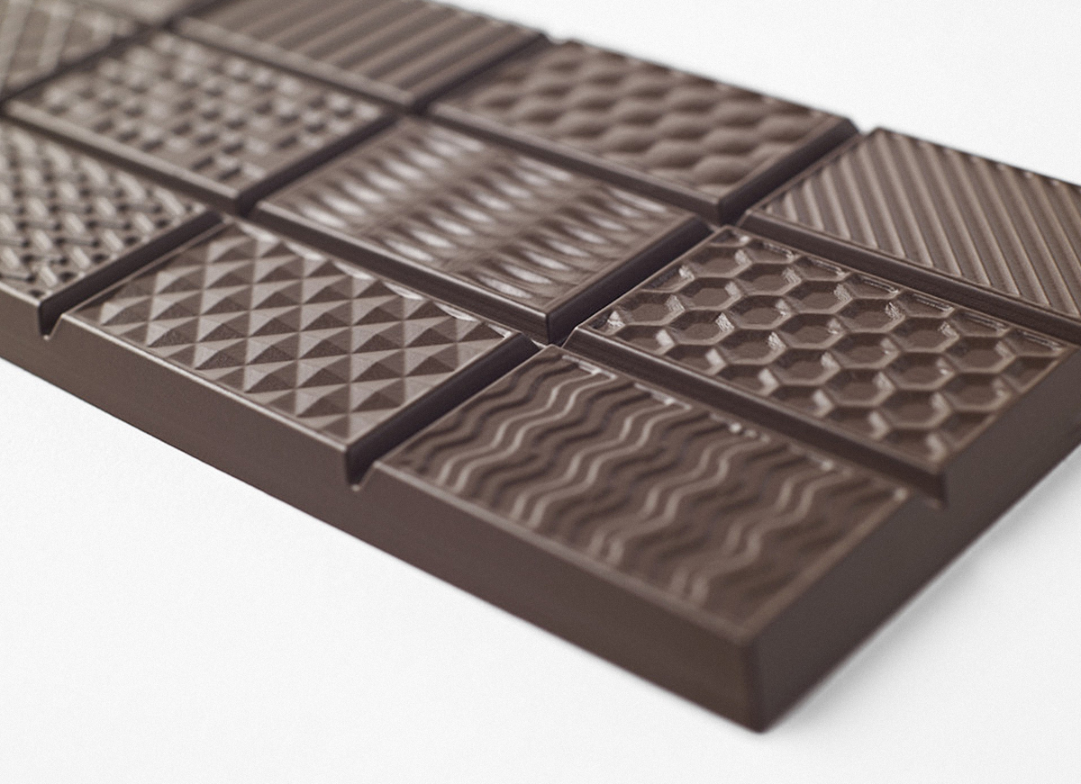 Chocolatexture par Nendo