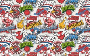 Logos NBA version cartoon des 80’s