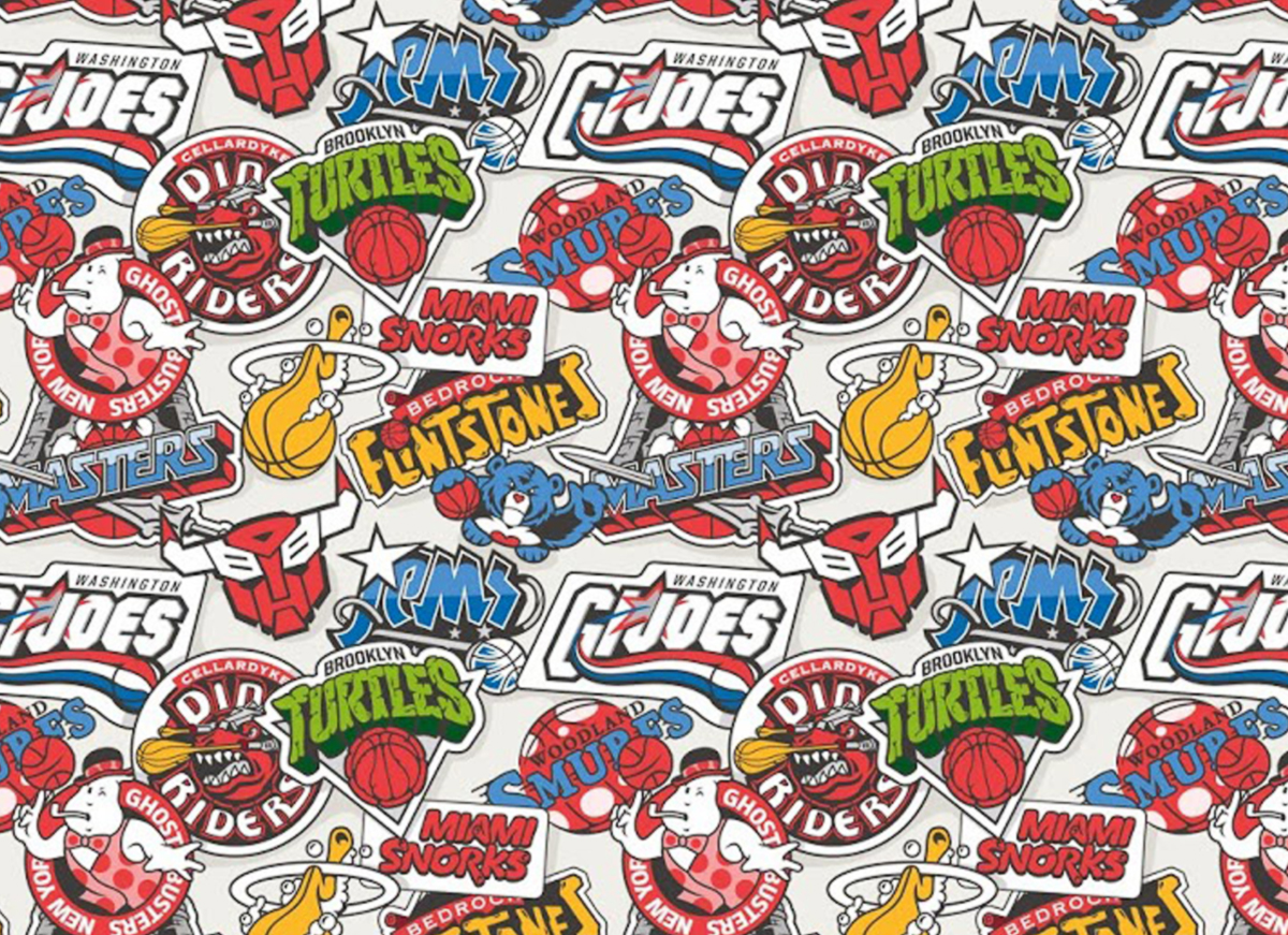 Logos NBA version cartoon des 80's - Takemeinsandwich.